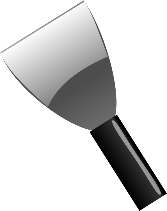 Free Vector Putty Knife - Drywall Clipart (800x800), Png Download
