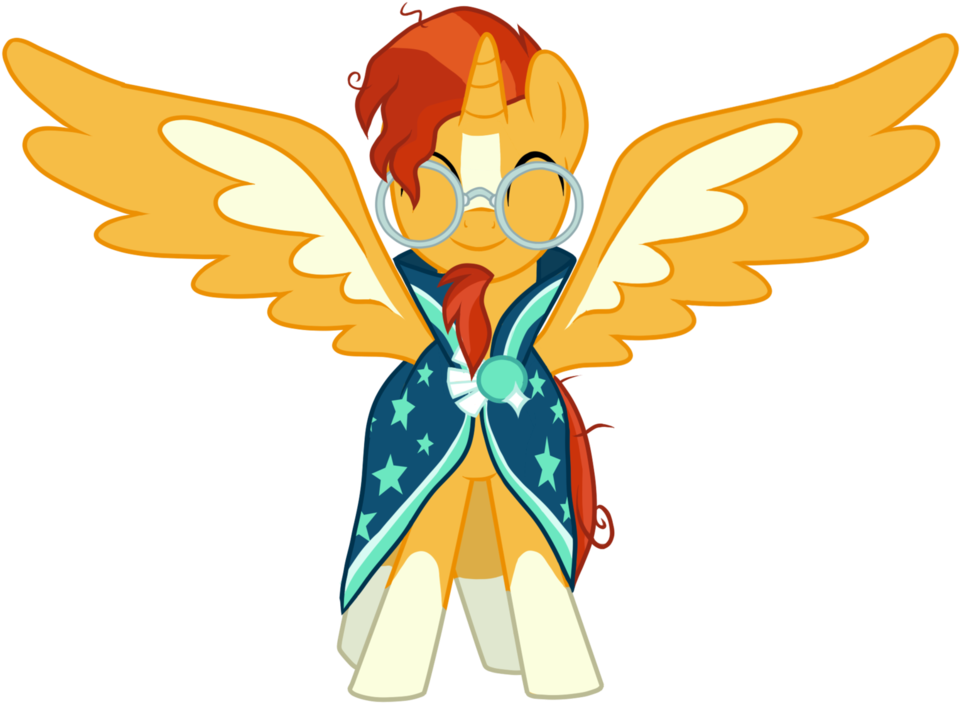 Alicorn, Alicornified, Alternate Universe, Artist - Mlp Sunburst Alicorn (1005x795), Png Download
