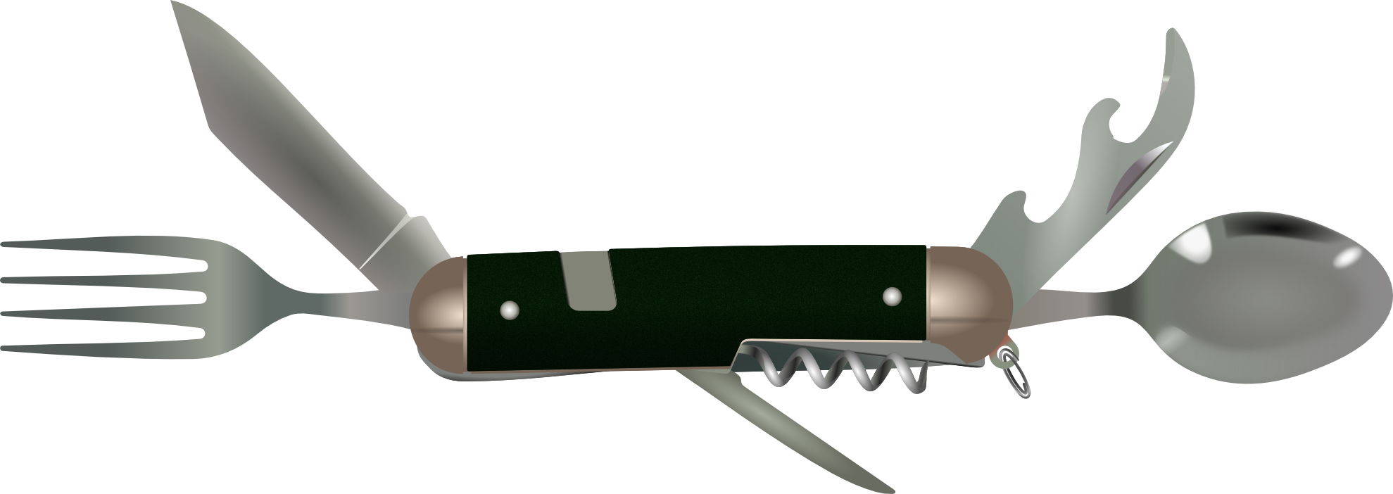 Hobo Tool Knife 1979px 327 - Tool (1979x702), Png Download