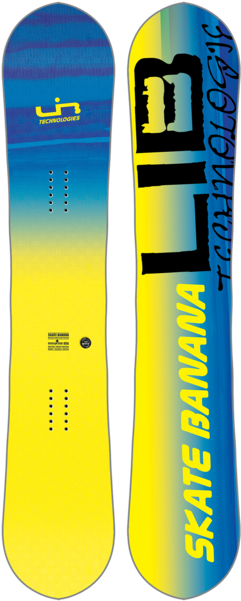 2018 Lib Tech Skate Banana (630x630), Png Download
