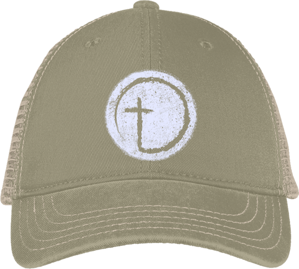 Believers' Billboard Embroidered Distressed Cross In - Cap (1155x1155), Png Download