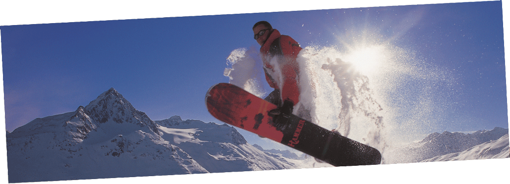 Snowboarder (1034x375), Png Download
