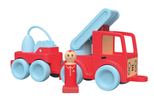 Fire Truck - Model Car (500x500), Png Download
