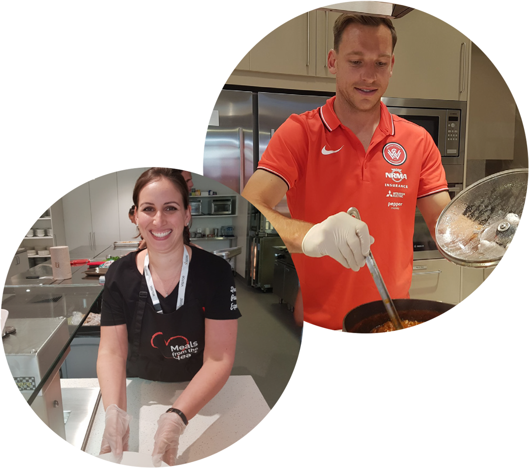 Meals From The Heart - Meals From The Heart Cafe (1093x984), Png Download