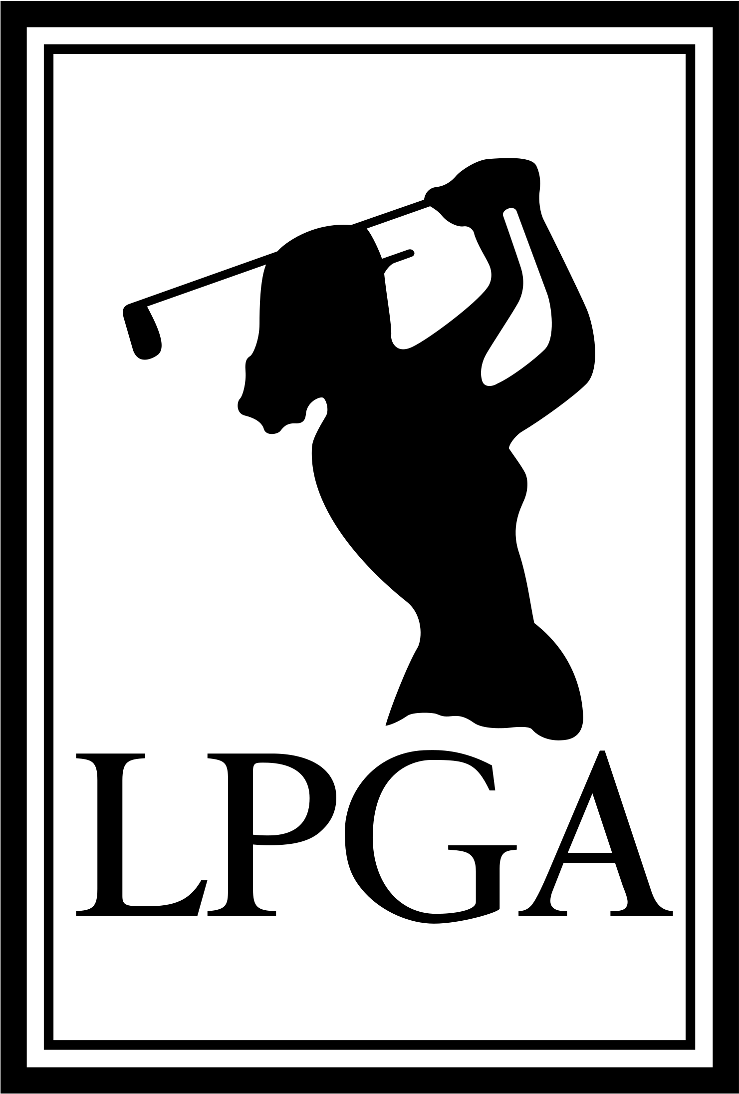 Ladies Professional Golf Association Logo Png Transparent - Golf Lpga Logo (2400x2400), Png Download
