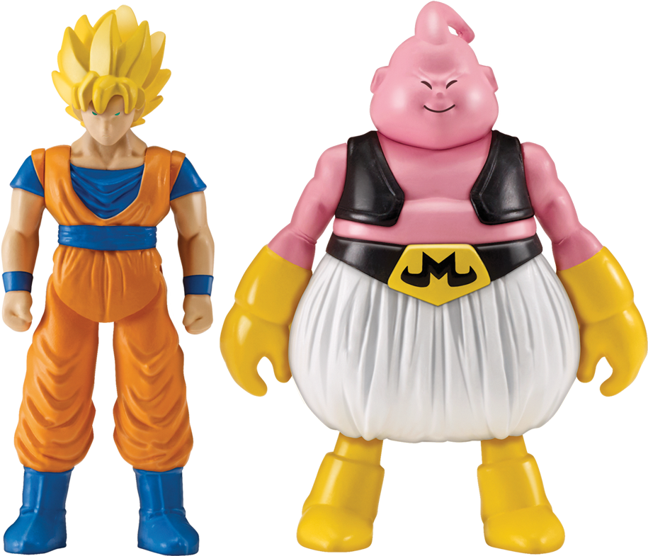 Pack De 2 Combate Goku Y Boo - Bandai Dragon Ball Super Spin Battler Super Saiyan (1000x1000), Png Download