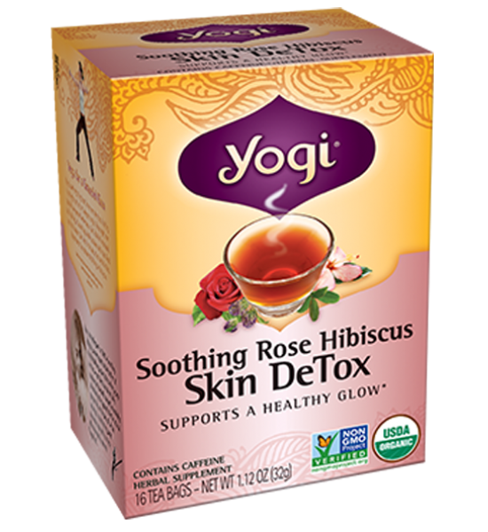 Yogi Detox Tea (550x600), Png Download