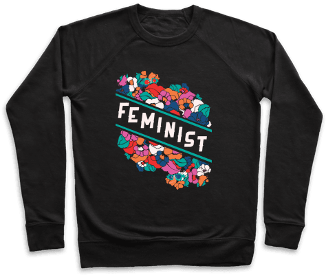 Feminist Floral Pullover - Pennywise X Mr Babadook (484x484), Png Download