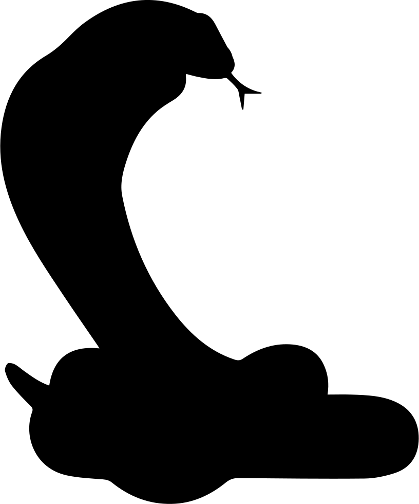 Snake Silhouette - - Snake Silhouette Svg (816x980), Png Download
