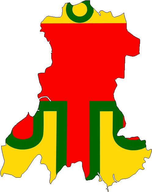 Auvergne Carte Drapeau - Auvergne Drapeau (600x725), Png Download