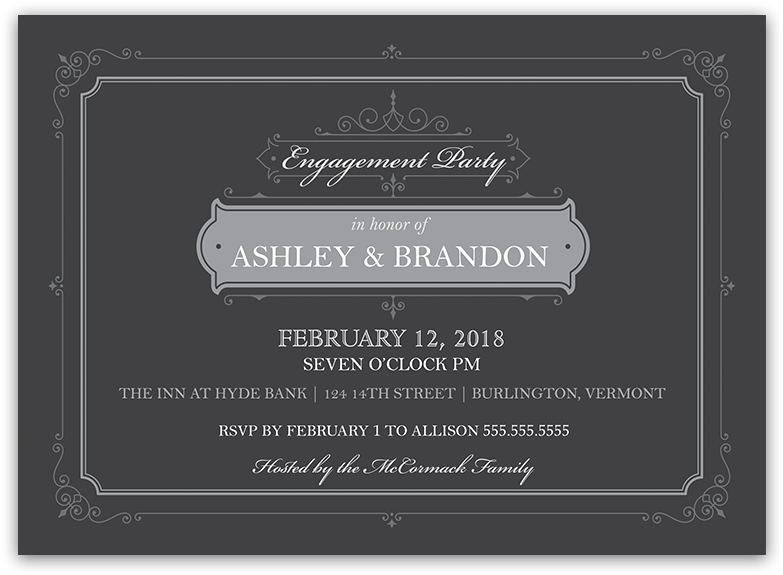 Wedding Invitation (900x900), Png Download