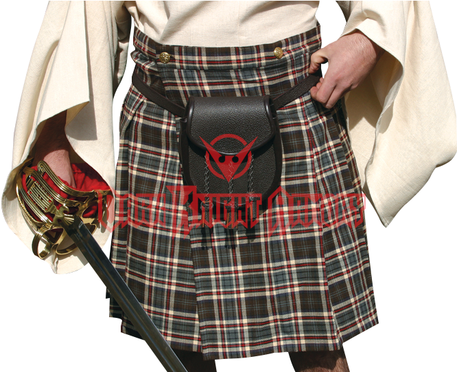 Scottish Man's Kilt M Brown (665x665), Png Download