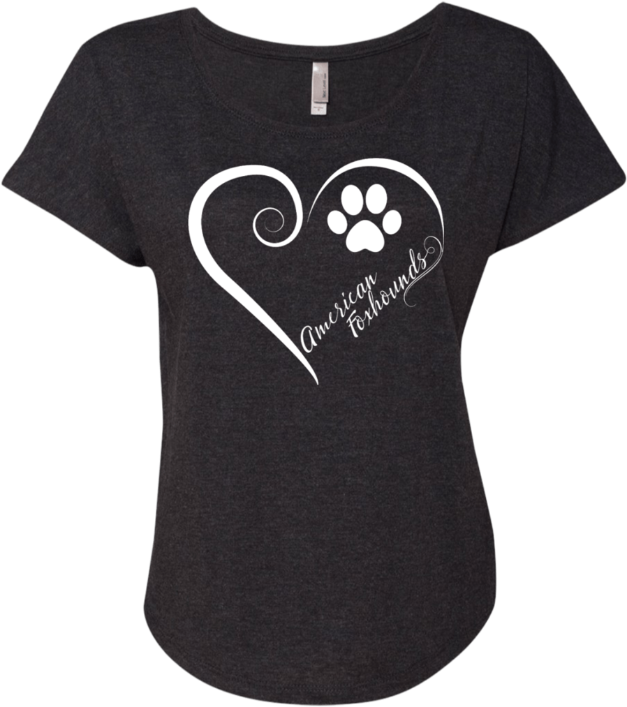 American Foxhound, Always In My Heart Ladies Triblend - Coffeeholic Shirt (1024x1024), Png Download