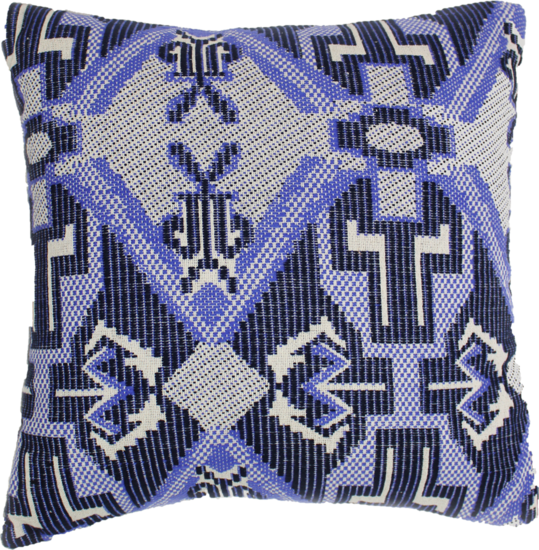 2020 Aztc Prp - Aztec Pillow Purple By Jiti (539x550), Png Download