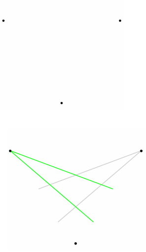 Using The Vanishing Point On The Left As The Starting - Diagram (296x511), Png Download