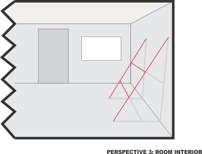Perspective Challenge And Coreldraw - Diagram (700x536), Png Download