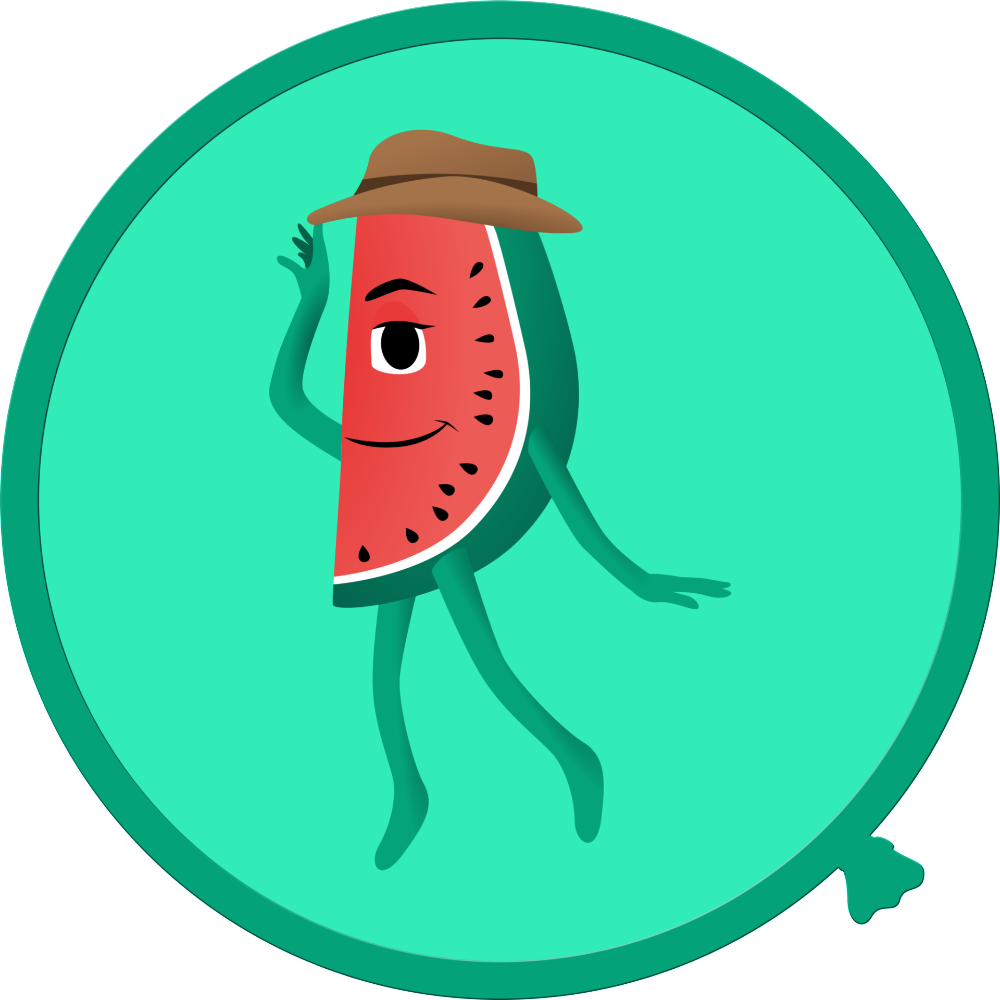 Cartoon Fruit And Vegetable Wall Decals - Bulletin Board Used For Vegetables And Cartoons (1000x1000), Png Download