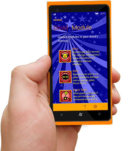 Jokebot Is The Talking Prank - Astrid Gruber (731x586), Png Download