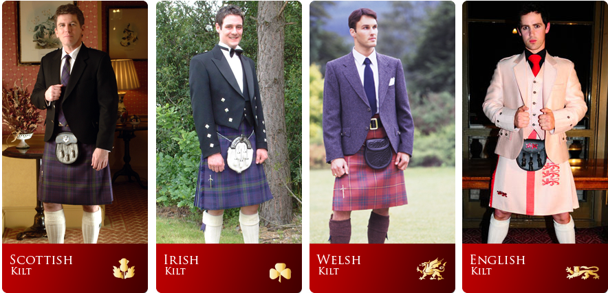 1 - Irish Vs Scottish Clothing (885x434), Png Download