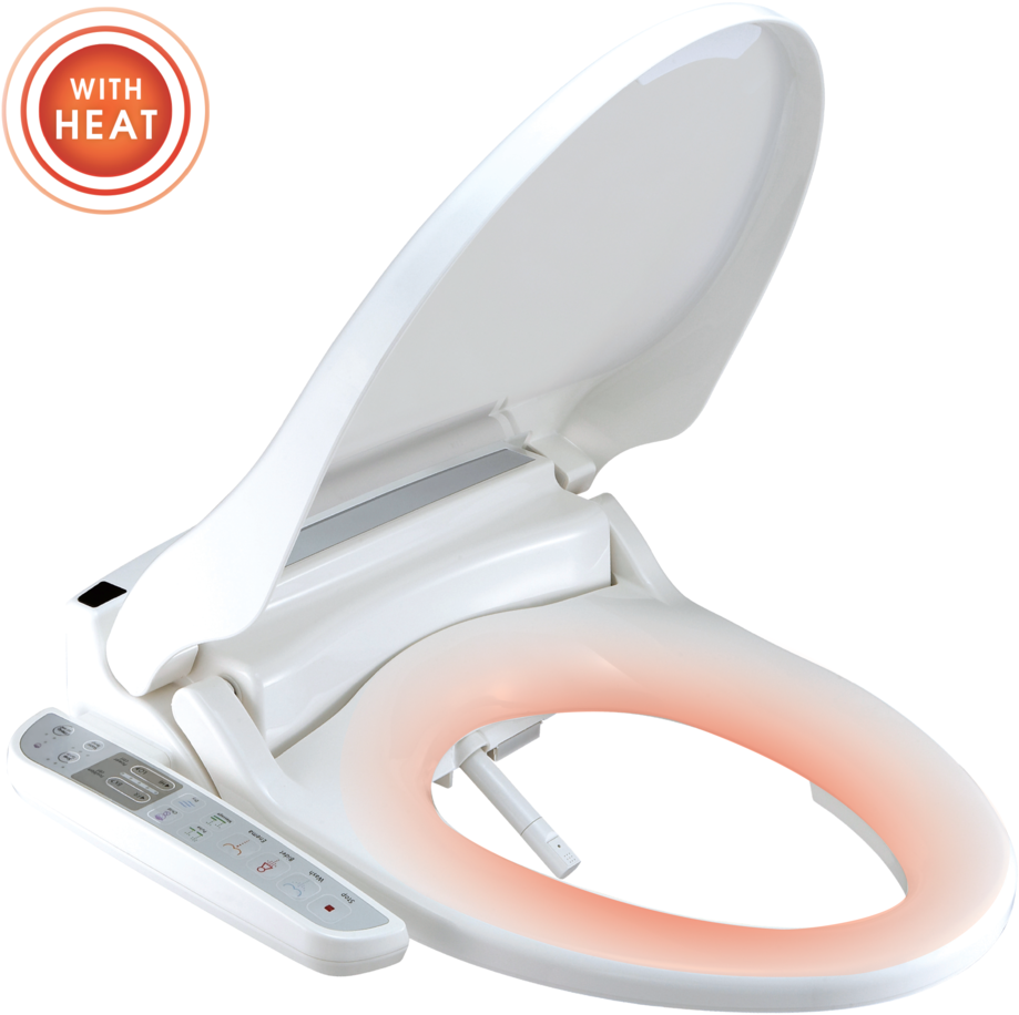Wash Mate Deluxe Bidet Toilet Seat Attachment W/hygienic (1000x1000), Png Download