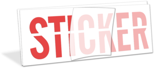 Custom Decals - Sticker (350x350), Png Download