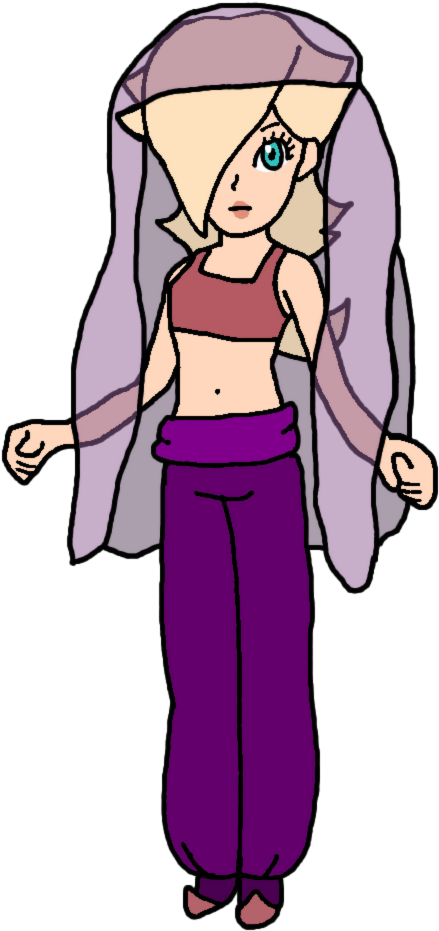 Pink Elephants Parade Favourites By Tellywebtoons - Rosalina Belly Dance (705x1071), Png Download