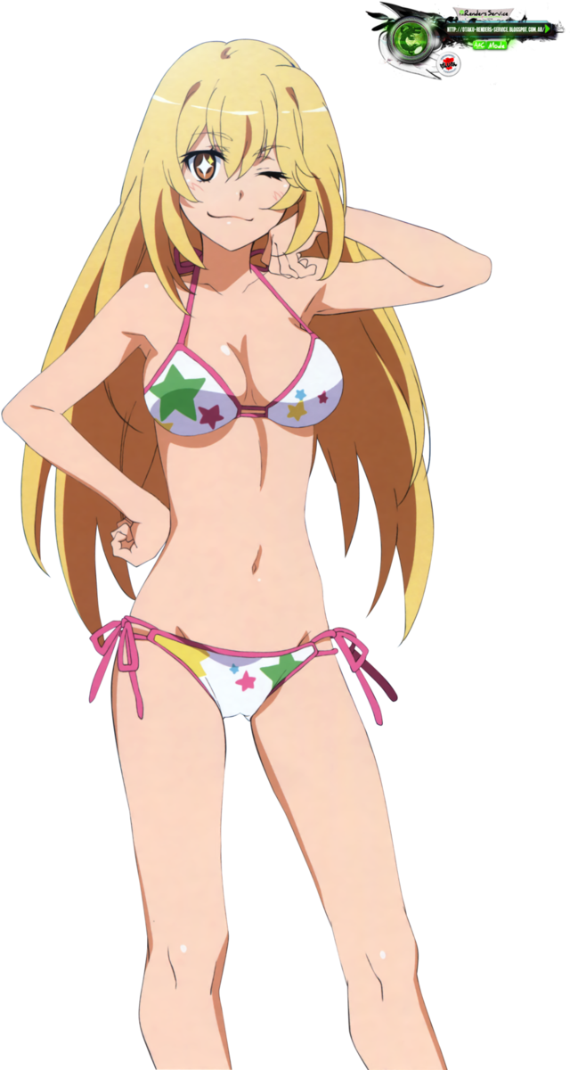 Railgun Shokuhou Misaki Hyper Cute Bikini Hd Png By - Misaki Shokuhou Png (666x1199), Png Download