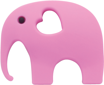 Elephant - Pink - Indian Elephant (842x595), Png Download
