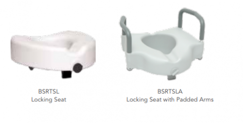 Toilet Seat W/ Or W/o Padded Arms - Special Needs Toilet Seats (500x500), Png Download