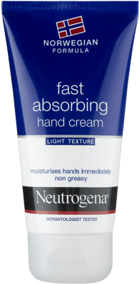 Neutrogena Fast Absorbing Hand Light Texture - Neutrogena Hand And Nail Cream (360x456), Png Download