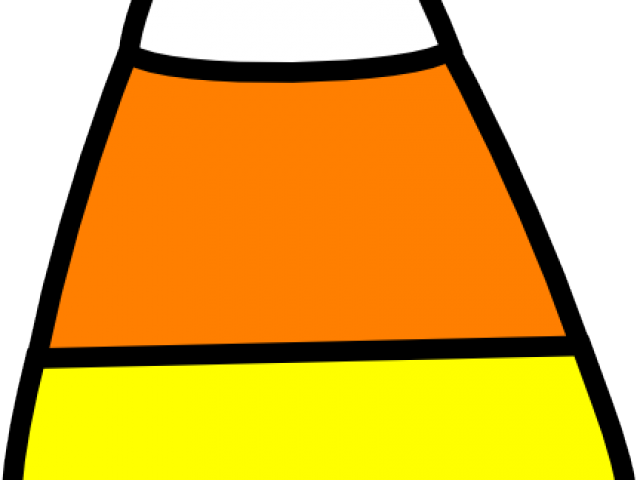 Cartoon Candy Corn - C Is For Candy Corn (640x480), Png Download