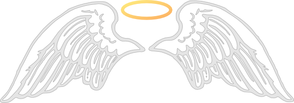 How To Set Use Wings With Halo Clipart - Loving Memory Bumper Sticker (600x211), Png Download