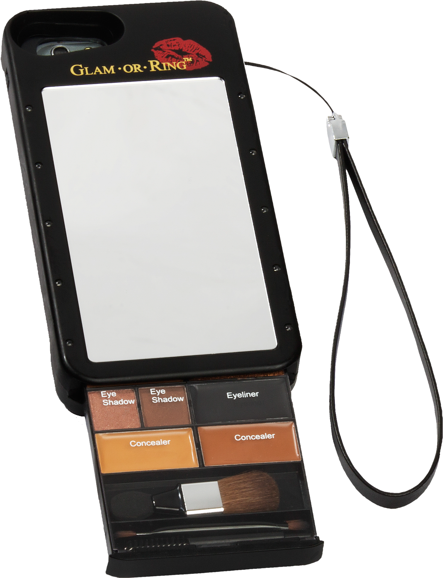 Medium Iphone Makeup Case - Pout Makeup Phone Case (1820x2048), Png Download