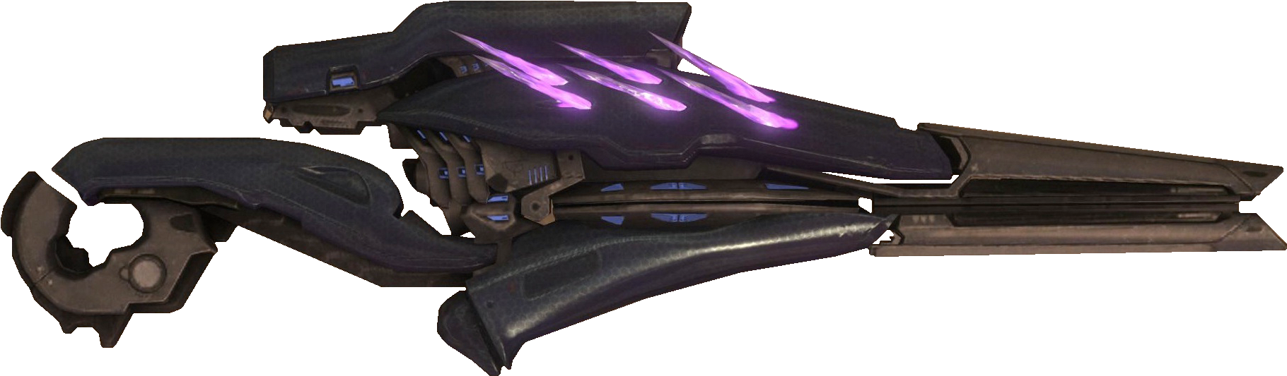 Halo Covenant Needler Rifle (1840x560), Png Download