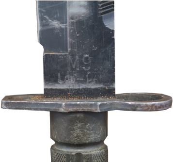 U - S - G - I - M9 Bayonet With Scabbard, Lan-cay - M9 Bayonet (500x333), Png Download