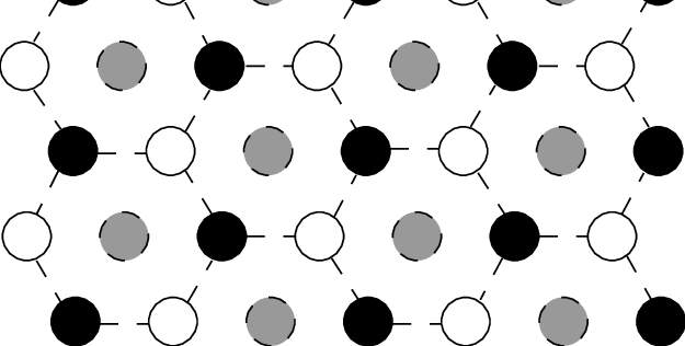 The Black And White Circles Are Spin-up And Spin - Circle (625x316), Png Download