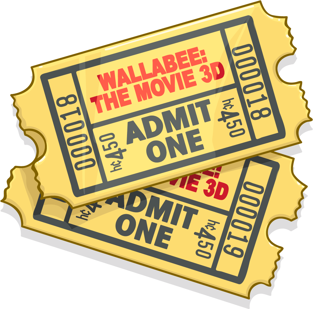 Ticket Stub Ticket Stub Transparent (1024x1024), Png Download