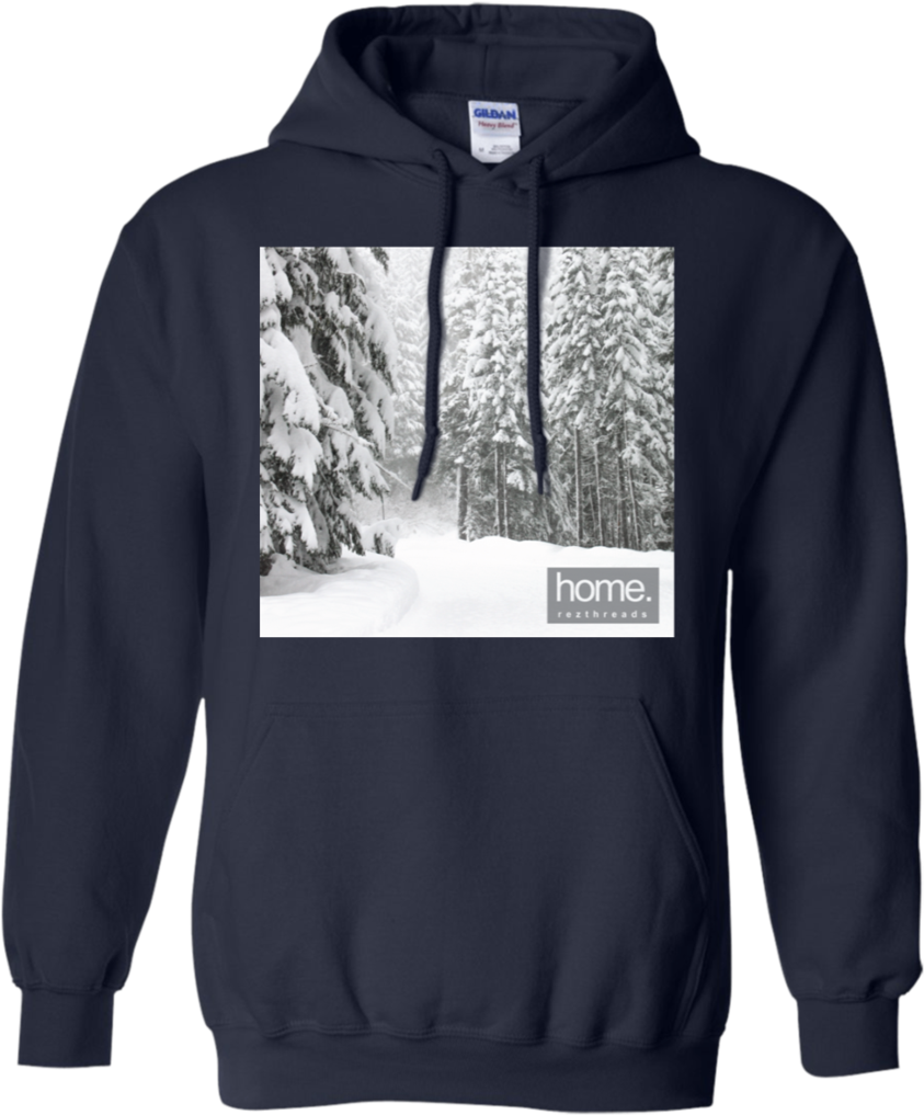 Snow Covered Trees Home Hoodie - Shopbozz A Tangible Dream T-shirt Limited Edition (1024x1024), Png Download