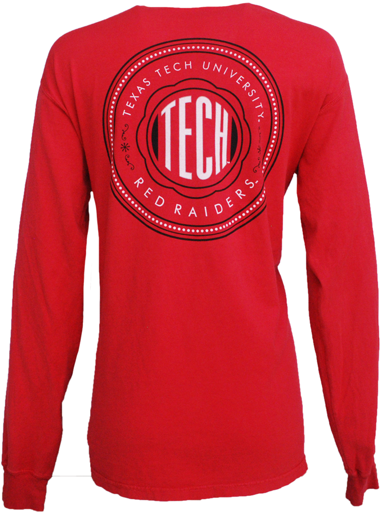 Comfort Wash Circle Dots Long Sleeve Shirt - Shirt (1080x1080), Png Download