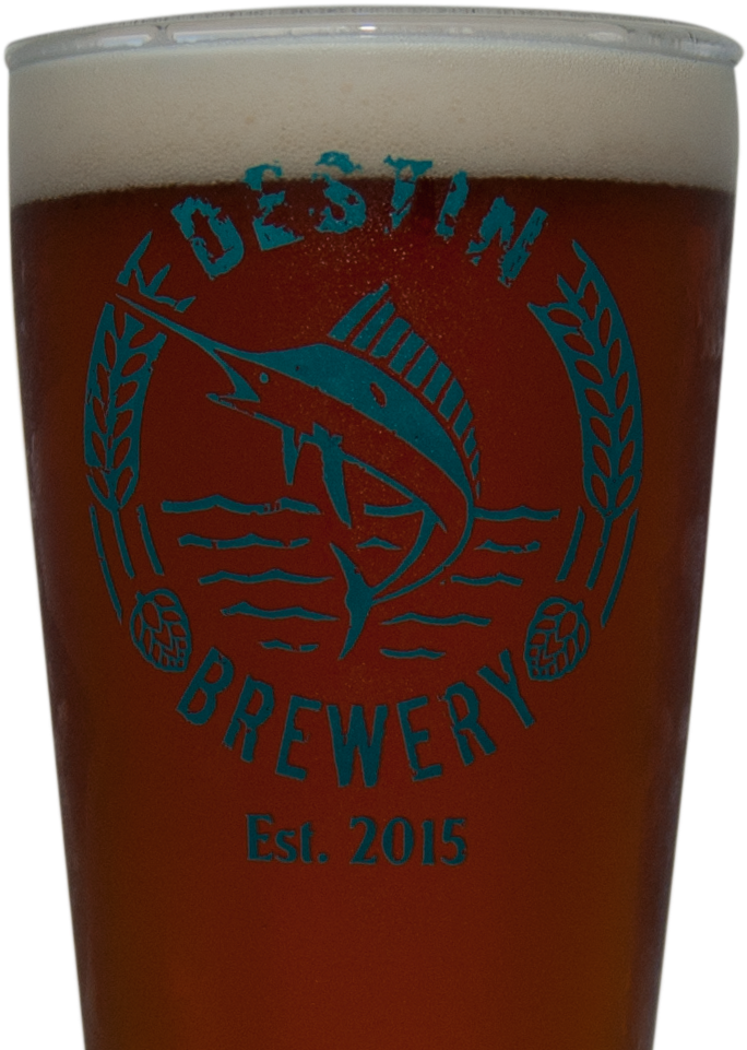 Destin Brewery Red Sky Rye Pale Ale - Destin (898x985), Png Download