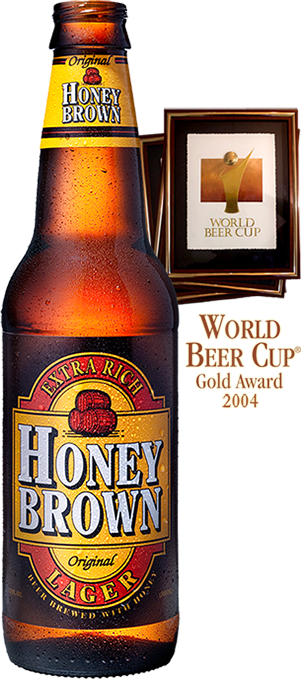 Honey Brown Bottle - Honey Brown Lager, Extra Rich, Original - 24 Fl Oz (303x679), Png Download