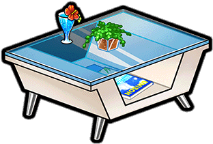 Furniture-holiday Coffee Table Render - Coffee Table (380x380), Png Download