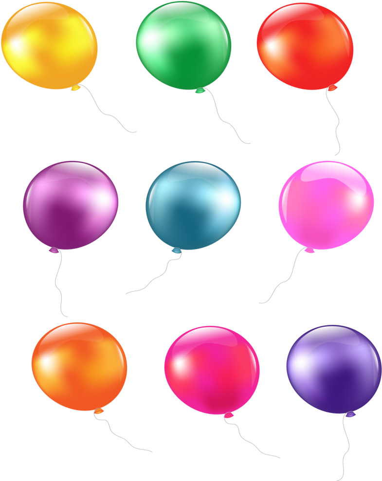 Globos-04 By Bbvzla - Toy Balloon (798x1000), Png Download