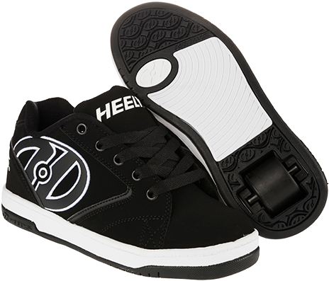 Heelys Propel - Heelys Black And White (492x492), Png Download