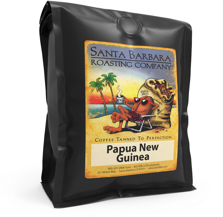 Papua New Guinea - Santa Barbara Roasting Company (750x750), Png Download
