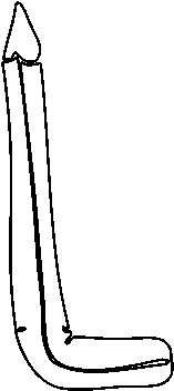 Dibujo De L Minúscula Para Colorear - Letras Minusculas Para Colorear (600x470), Png Download