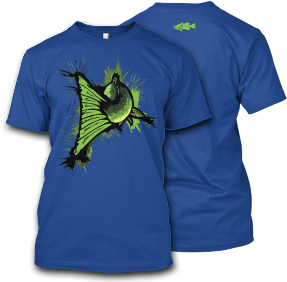 Fish Tail - Active Shirt (600x600), Png Download