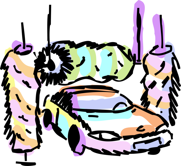 Vector Illustration Of Car Automobile Motor Vehicle - Car (763x700), Png Download