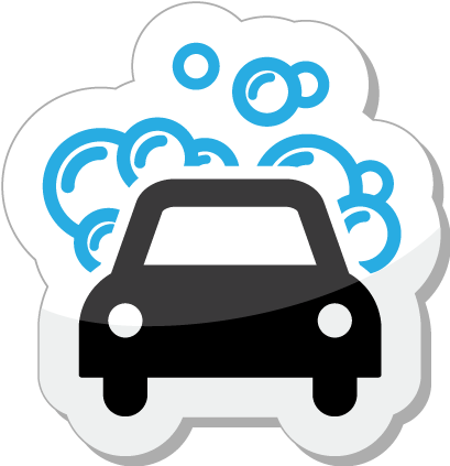 Car Wash Icon Design - Carwash Icon (450x450), Png Download