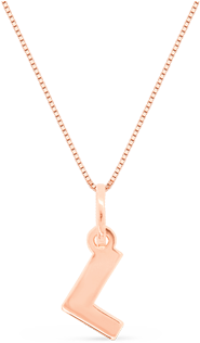Pingente Letra L Ouro Rosé R$ 490,00 - Pendant (350x350), Png Download